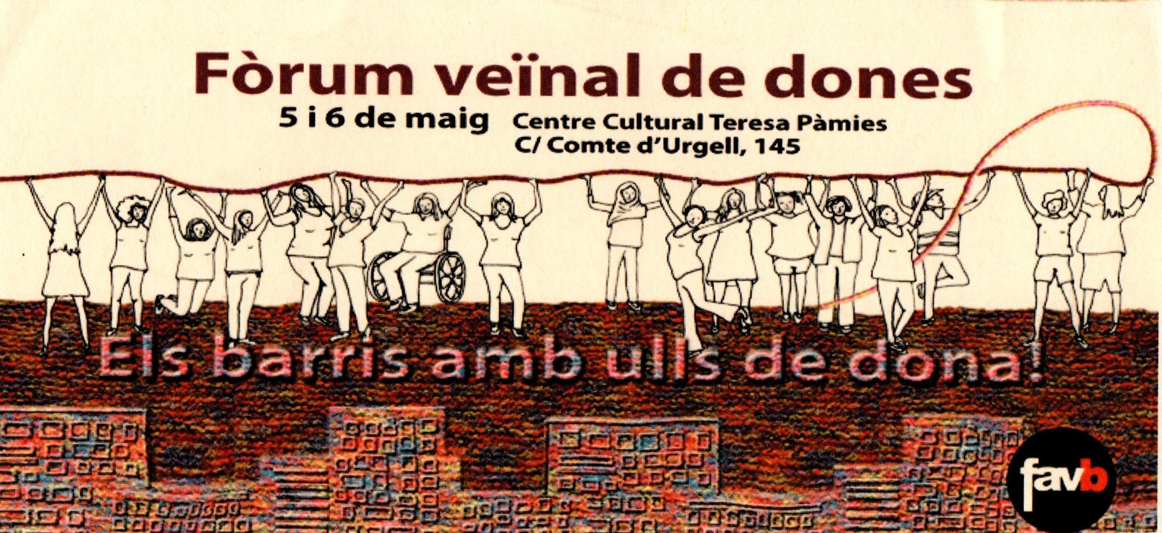 Fórum vecinal Barcelonés de mujeres